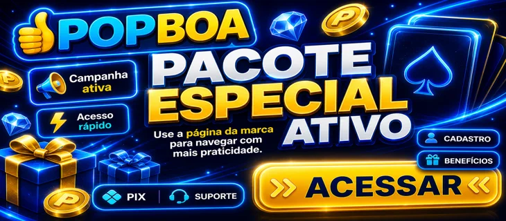 POPBOA bonus e promocao